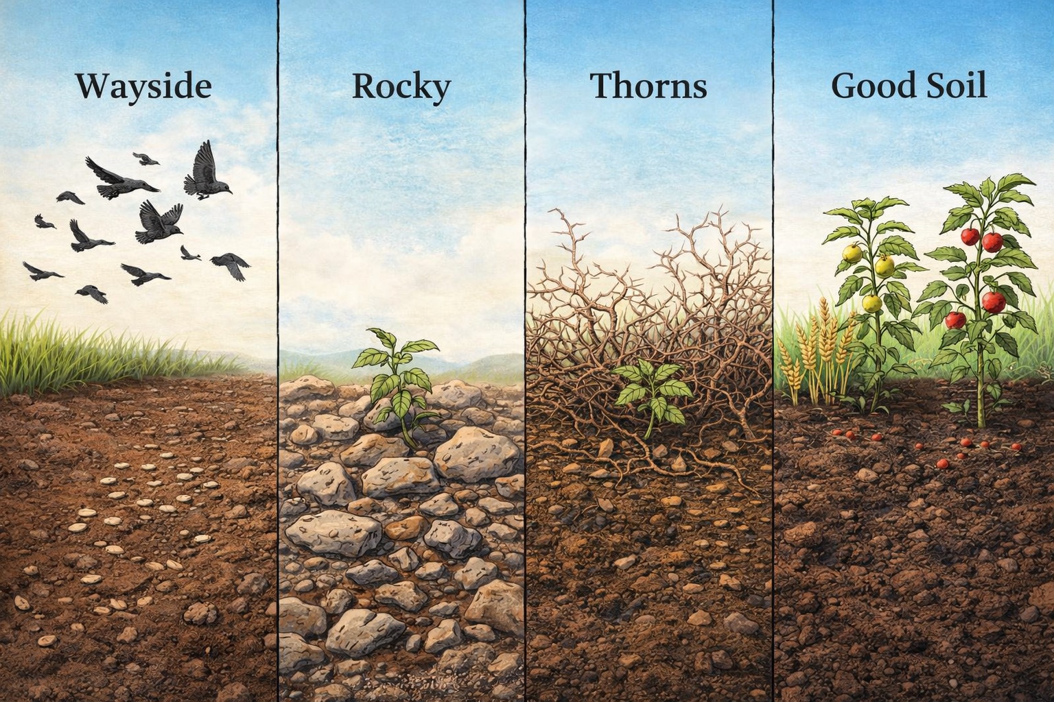 Four Soils: How Many Believers?