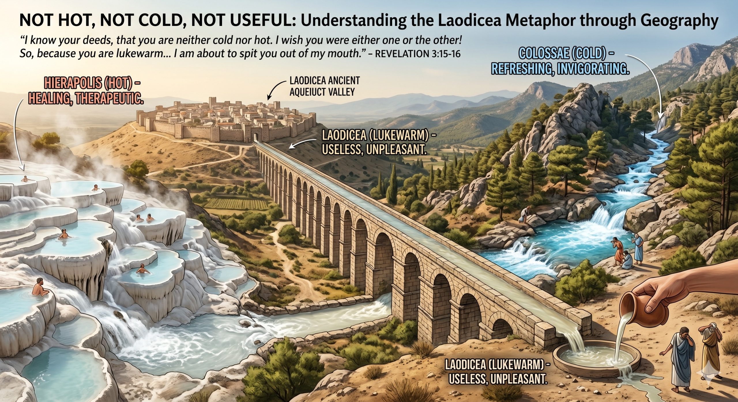 Not Hot, Not Cold — What Jesus Really Meant at Laodicea